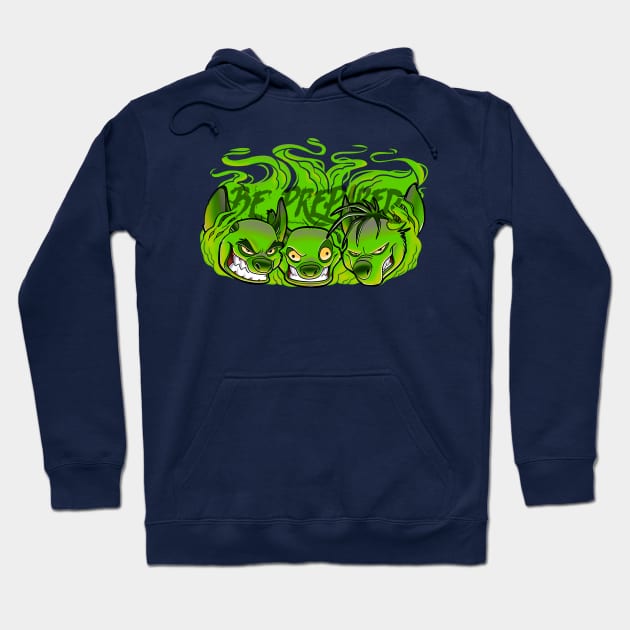 Be prepared Green version Hoodie by Cromanart